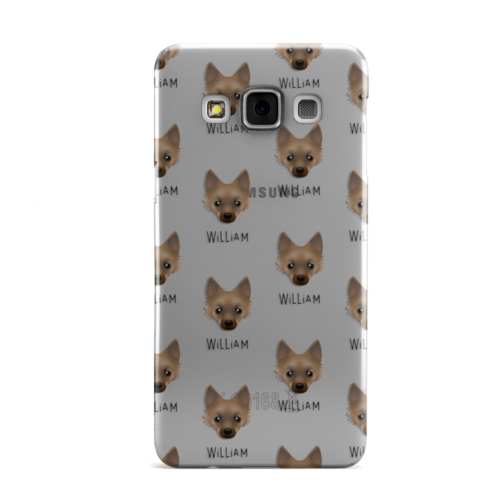 Jackahuahua Icon with Name Samsung Galaxy A3 Case