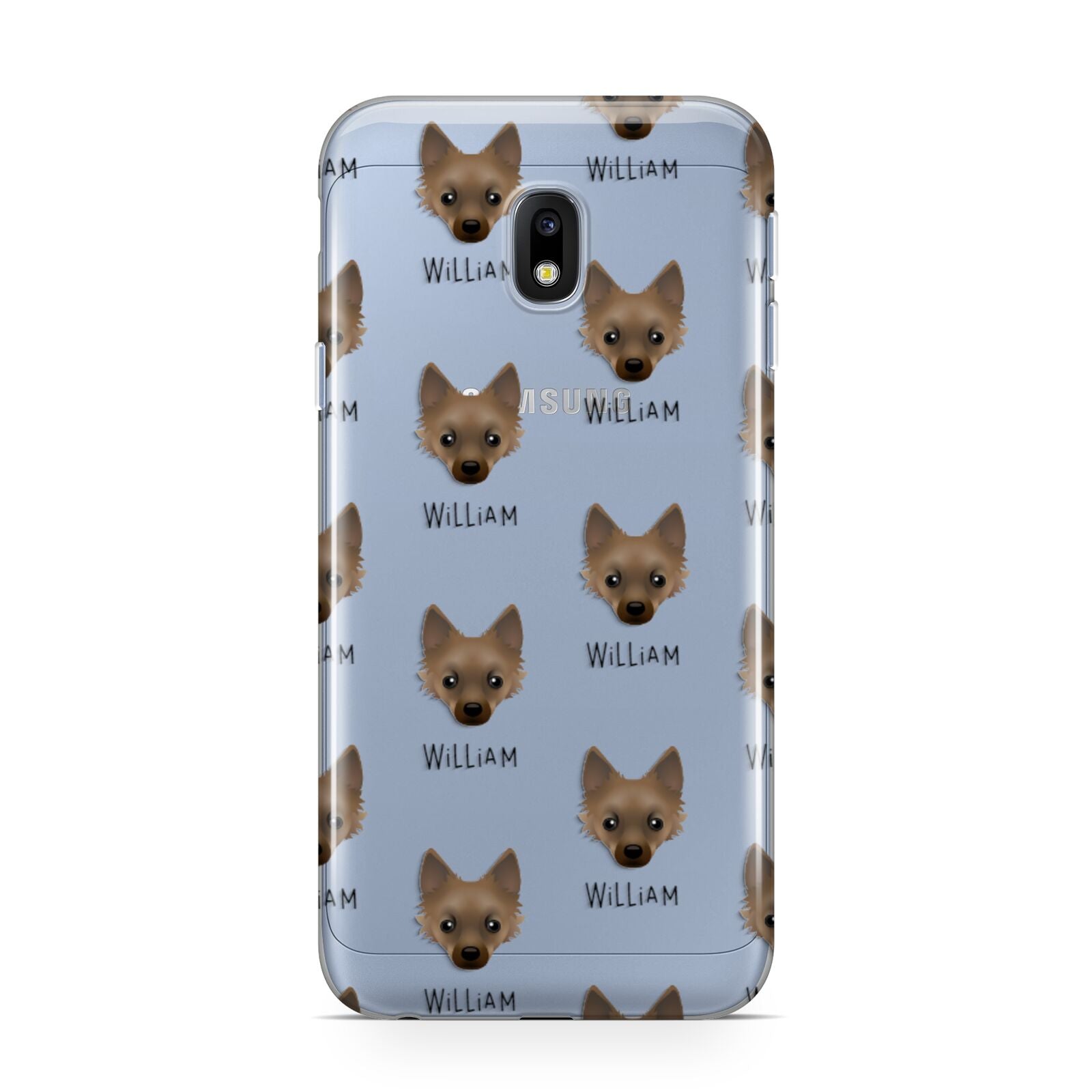 Jackahuahua Icon with Name Samsung Galaxy J3 2017 Case