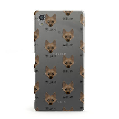 Jackahuahua Icon with Name Sony Xperia Case