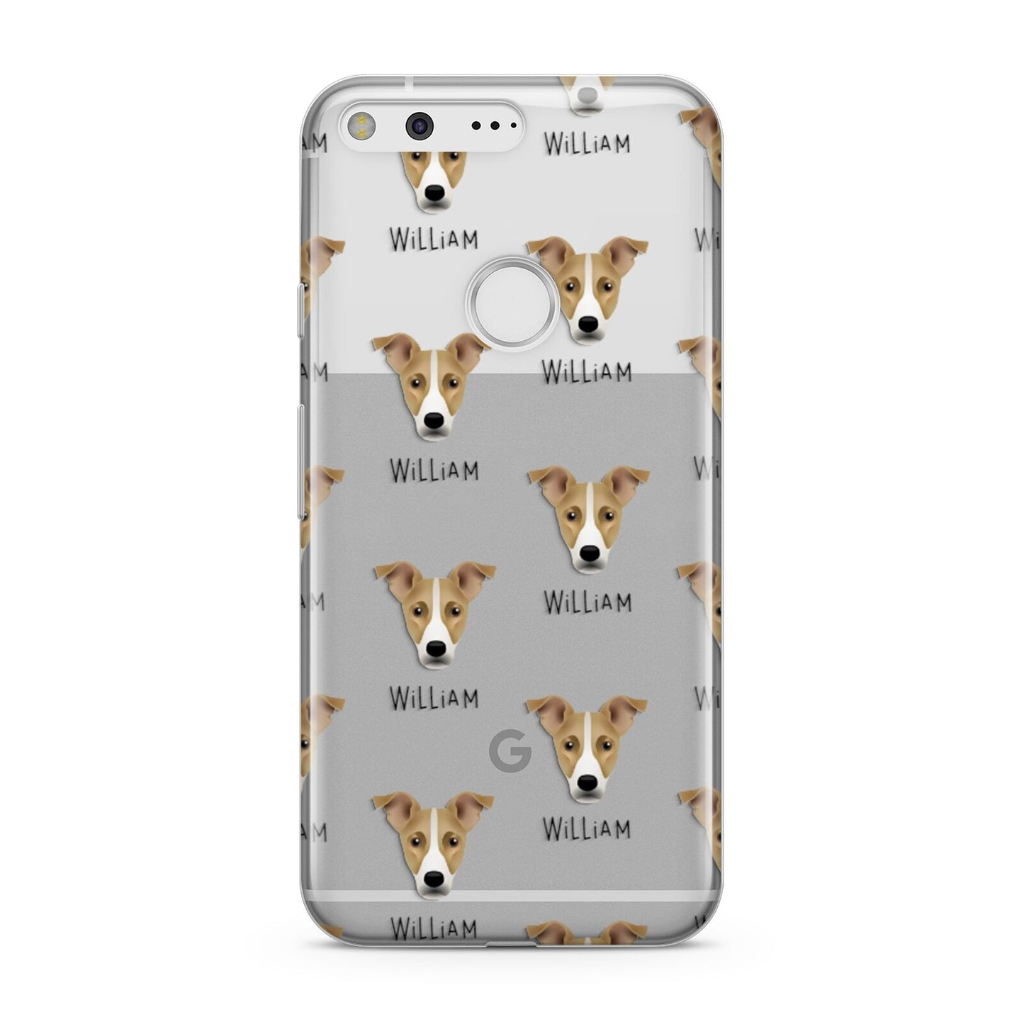 Jackshund Icon with Name Google Pixel Case