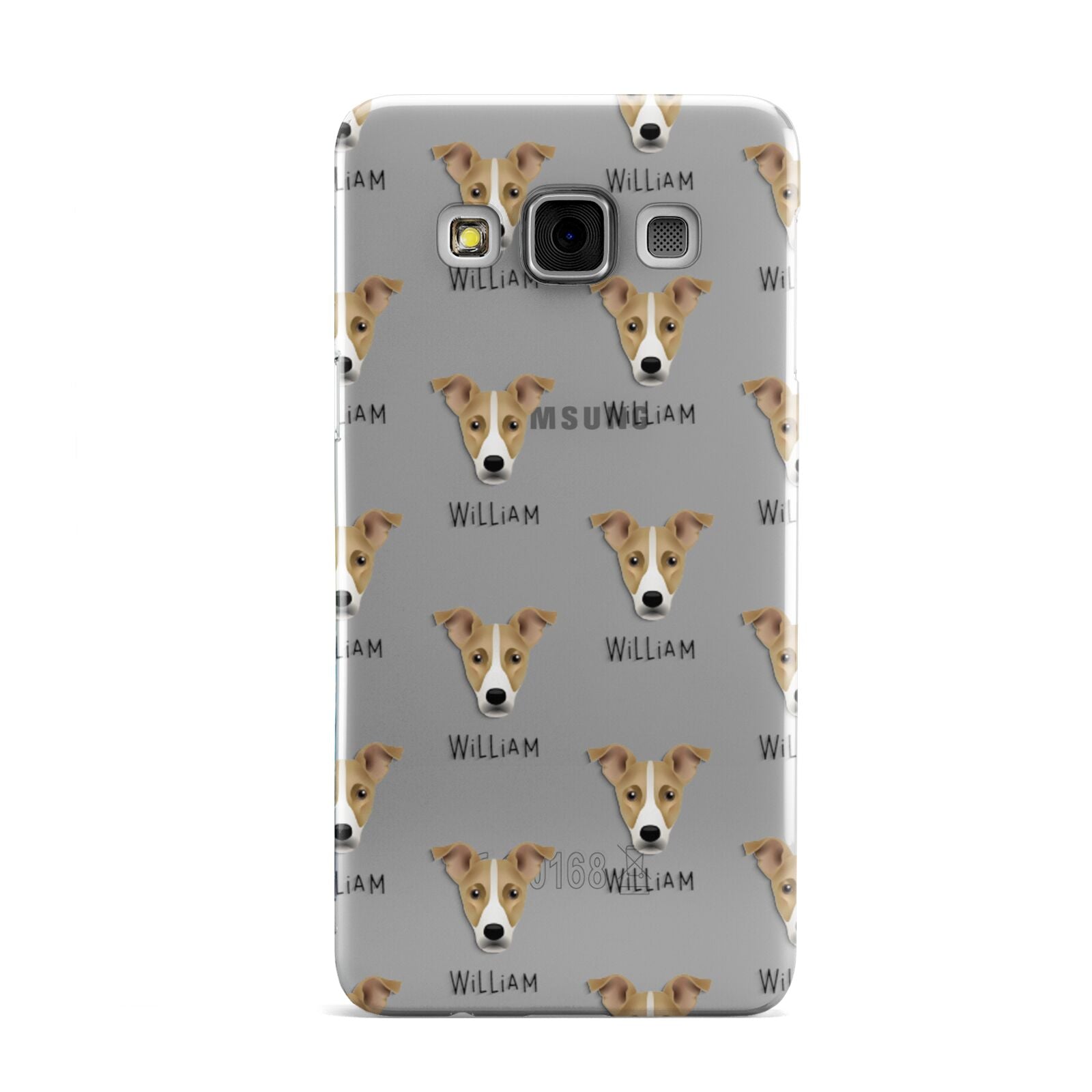 Jackshund Icon with Name Samsung Galaxy A3 Case
