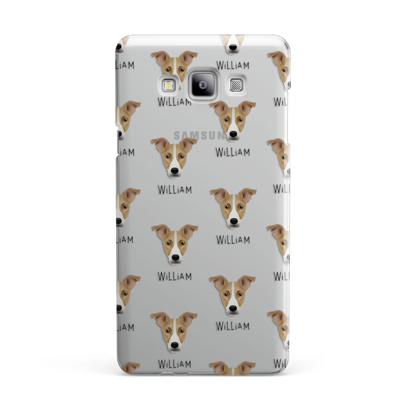 Jackshund Icon with Name Samsung Galaxy A7 2015 Case