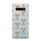 Jackshund Icon with Name Samsung Galaxy S10 Plus Case