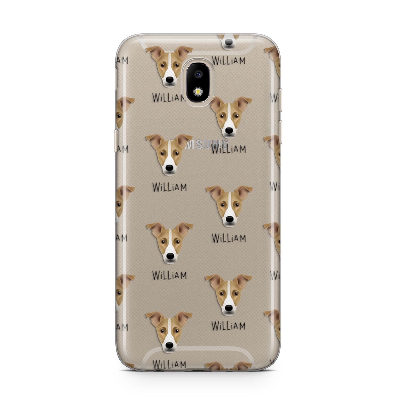 Jackshund Icon with Name Samsung J5 2017 Case