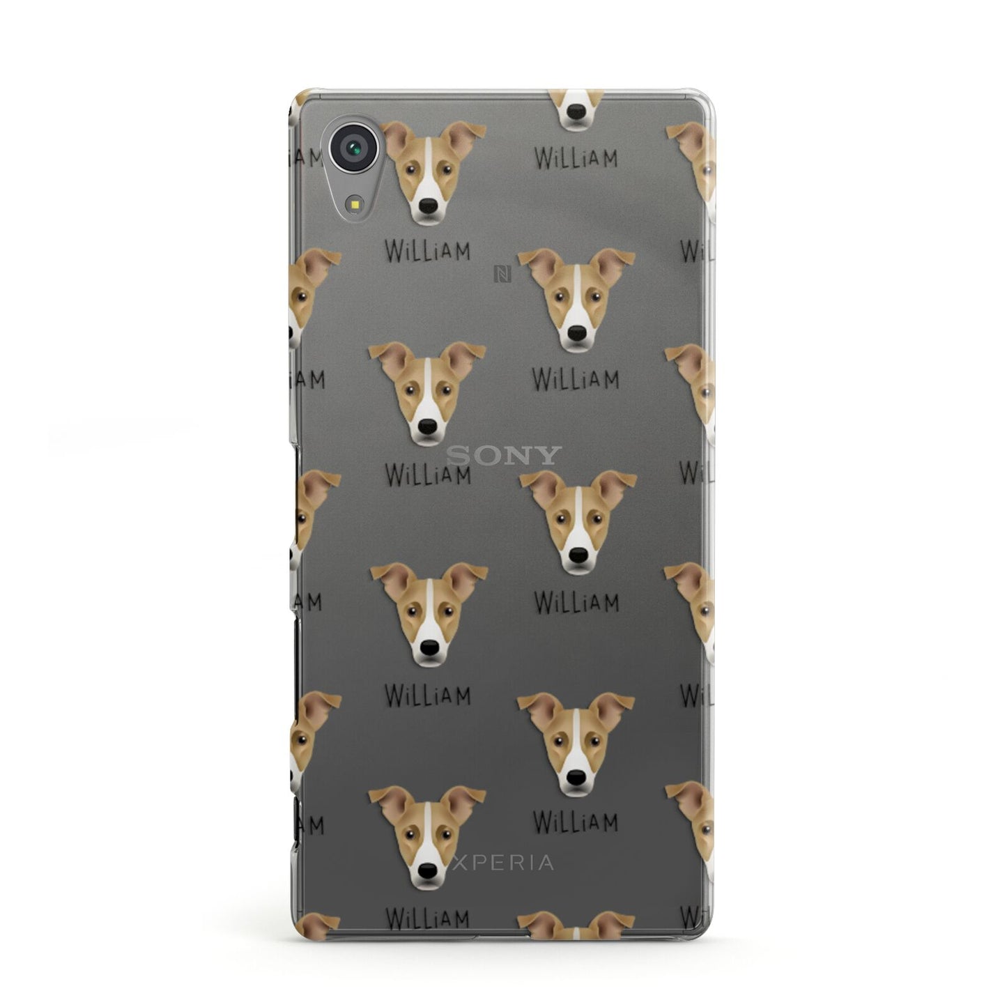 Jackshund Icon with Name Sony Xperia Case