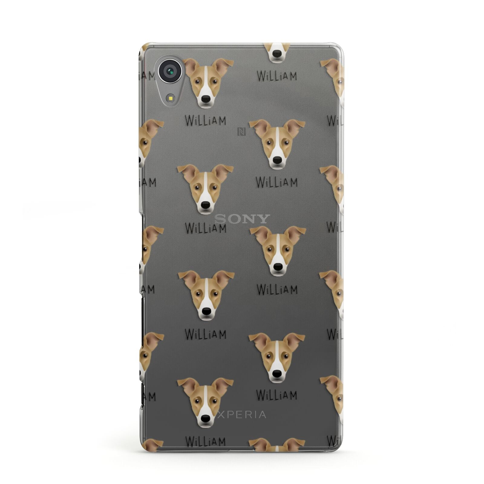 Jackshund Icon with Name Sony Xperia Case