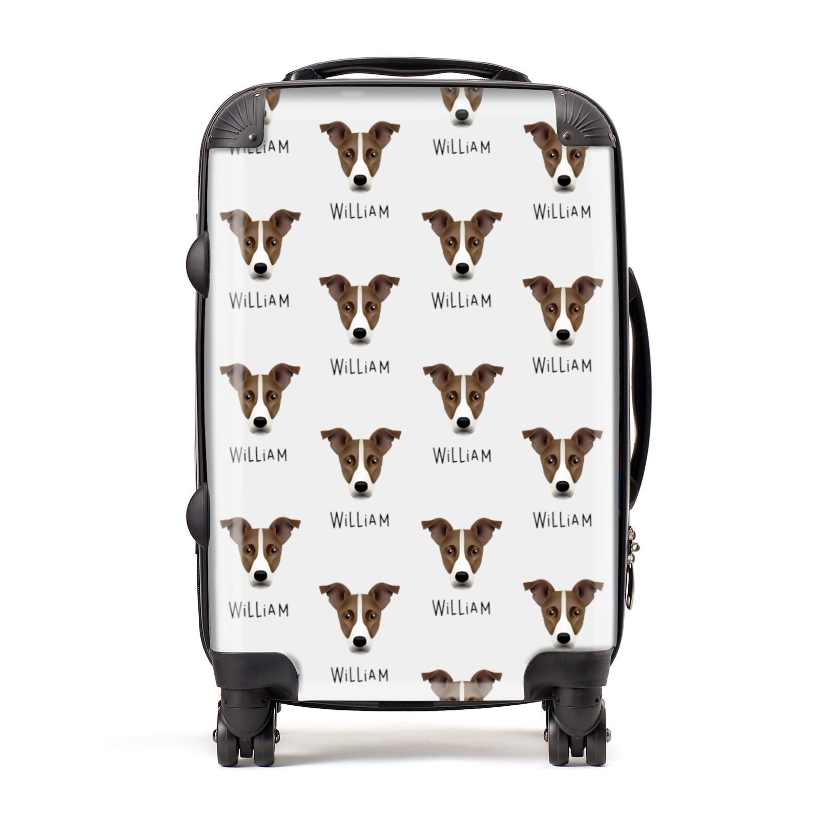Jackshund Icon with Name Suitcase
