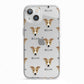 Jackshund Icon with Name iPhone 13 TPU Impact Case with White Edges