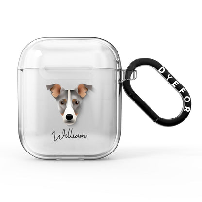 Jackshund Personalised AirPods Clear Case