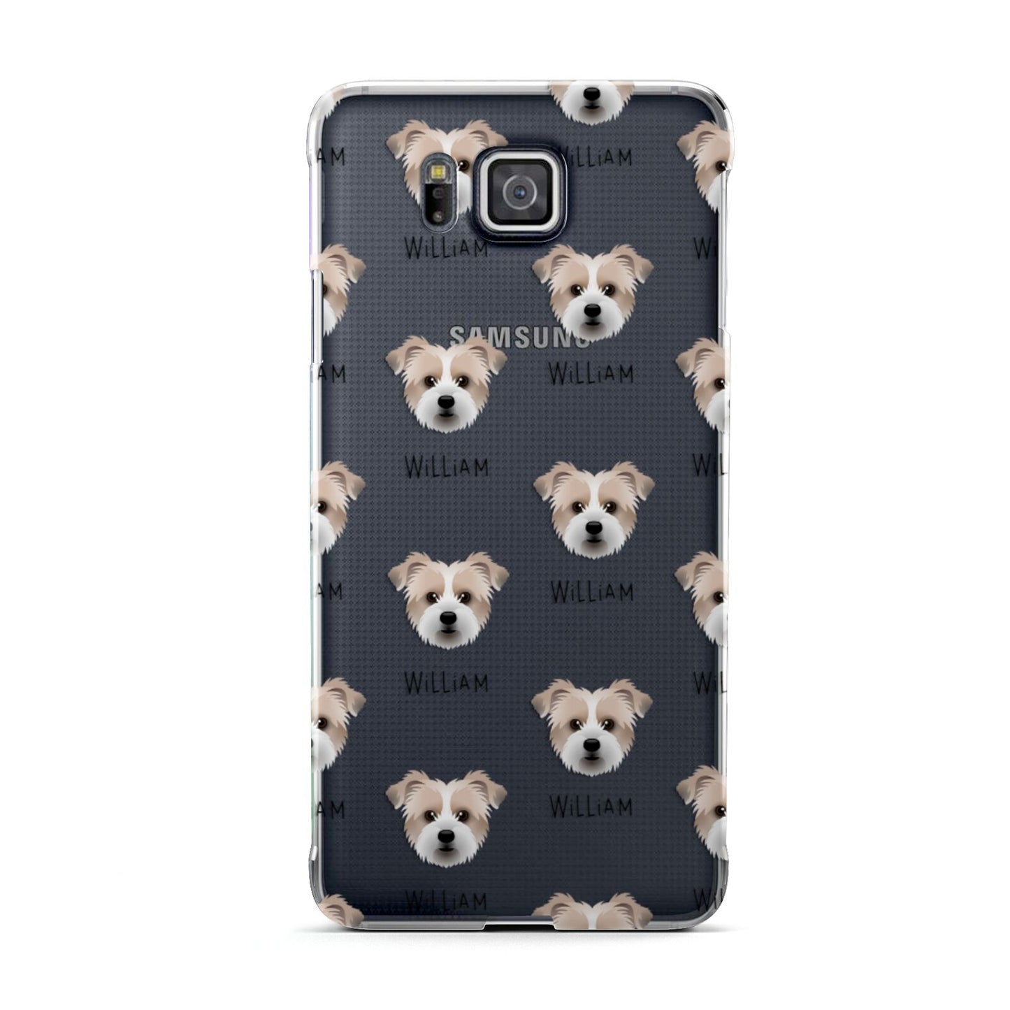 Jacktzu Icon with Name Samsung Galaxy Alpha Case