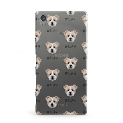 Jacktzu Icon with Name Sony Xperia Case