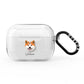 Japanese Akita Personalised AirPods Pro Clear Case