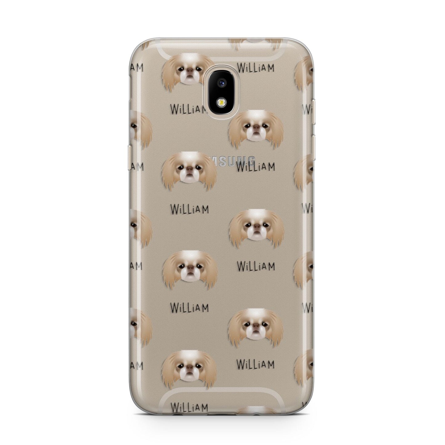 Japanese Chin Icon with Name Samsung J5 2017 Case