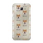 Japanese Shiba Icon with Name Samsung Galaxy A8 2016 Case