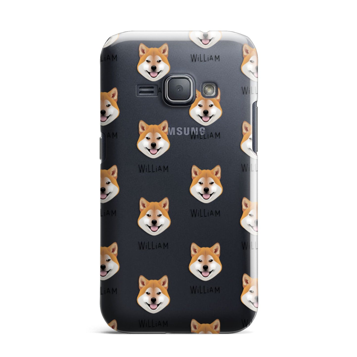 Japanese Shiba Icon with Name Samsung Galaxy J1 2016 Case