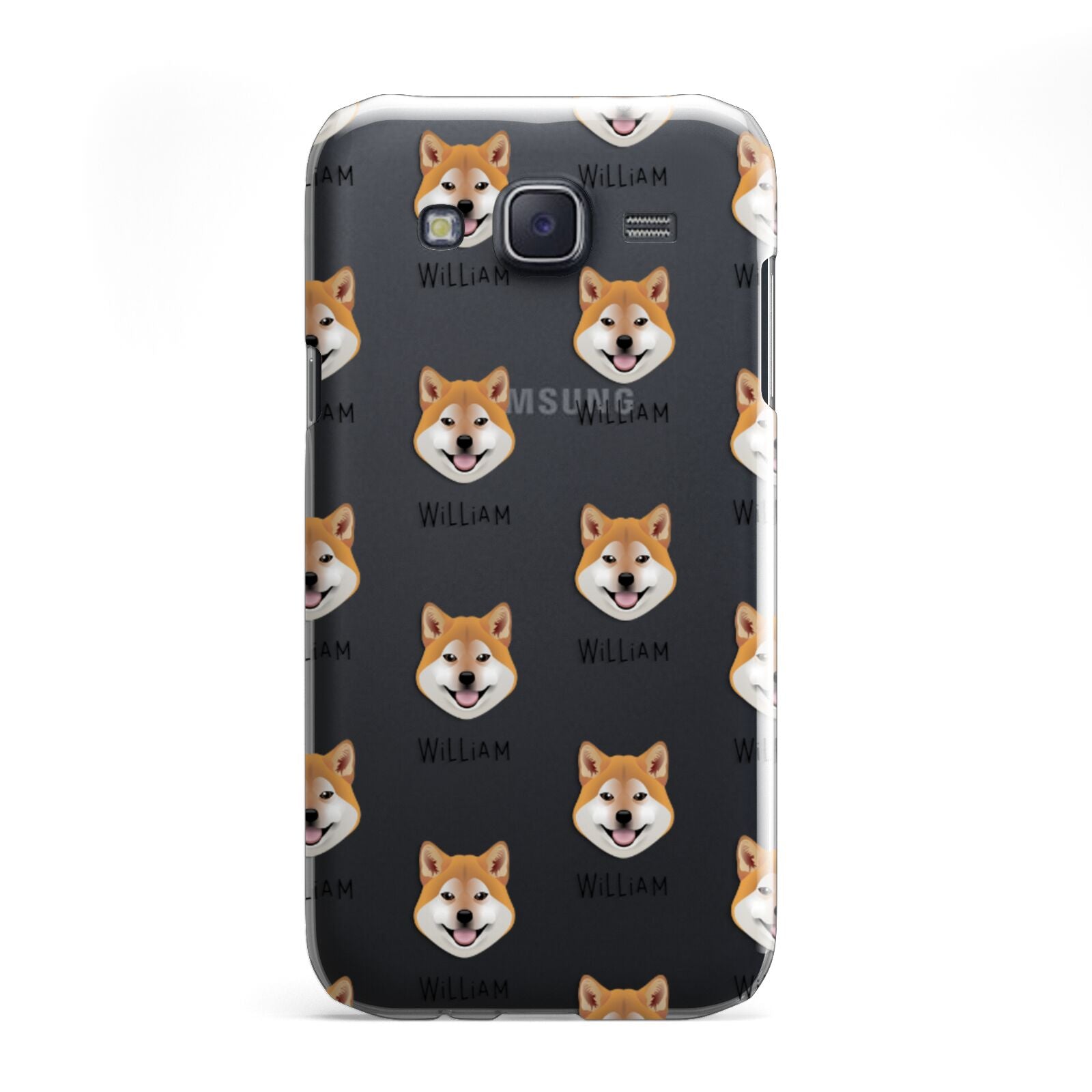 Japanese Shiba Icon with Name Samsung Galaxy J5 Case