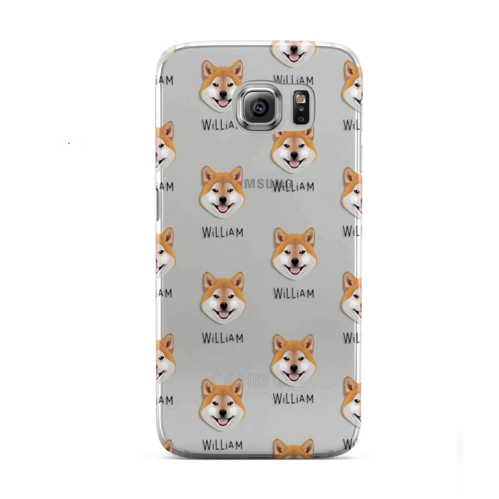 Japanese Shiba Icon with Name Samsung Galaxy S6 Case