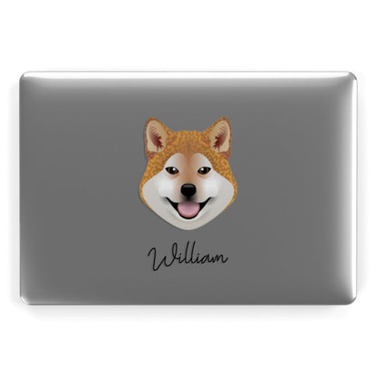 Japanese Shiba Personalised Apple MacBook Case