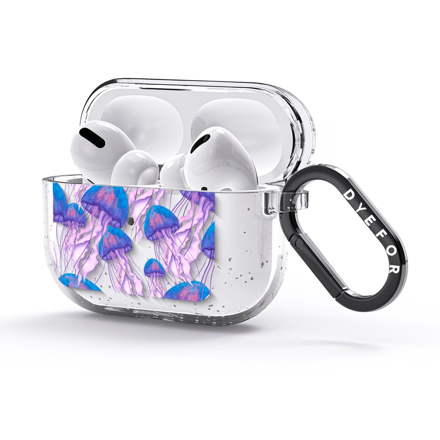 Jellyfish AirPods Glitter Case 3rd Gen Side Image