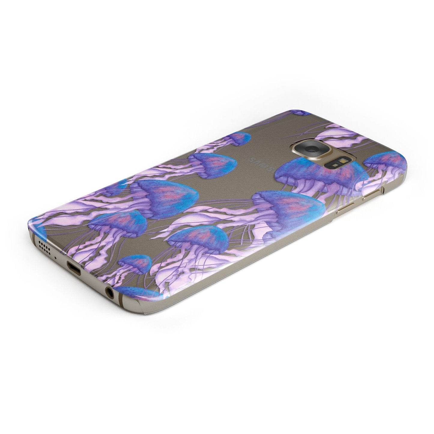 Jellyfish Protective Samsung Galaxy Case Angled Image