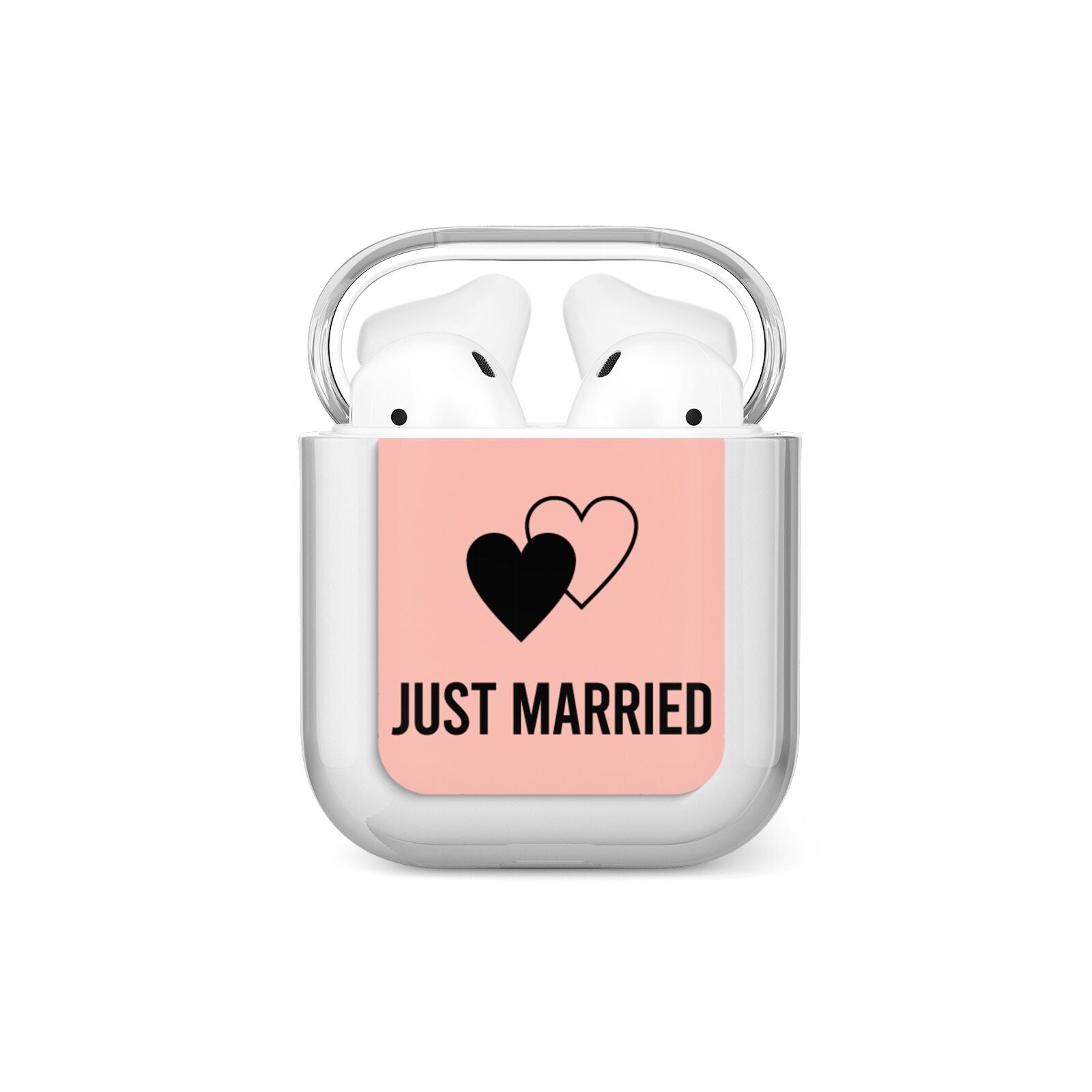 Just Married AirPods Case