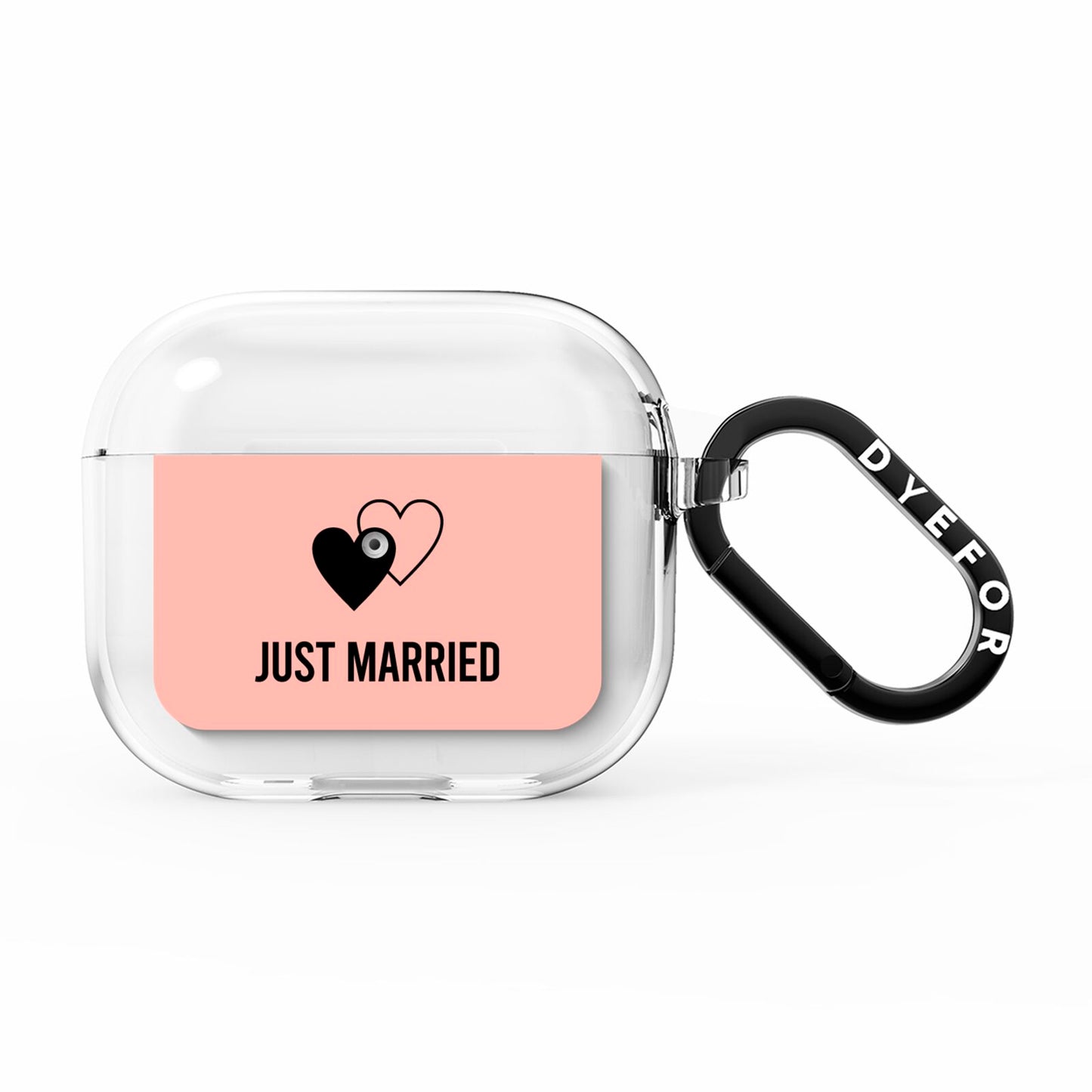 Just Married AirPods Clear Case 3rd Gen