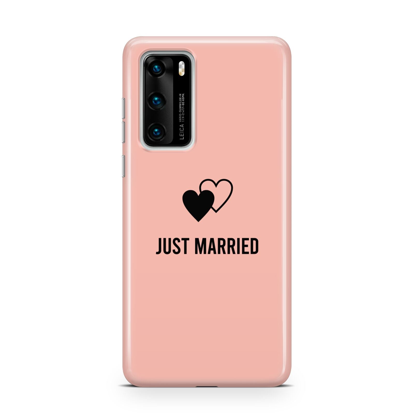 Just Married Huawei P40 Phone Case