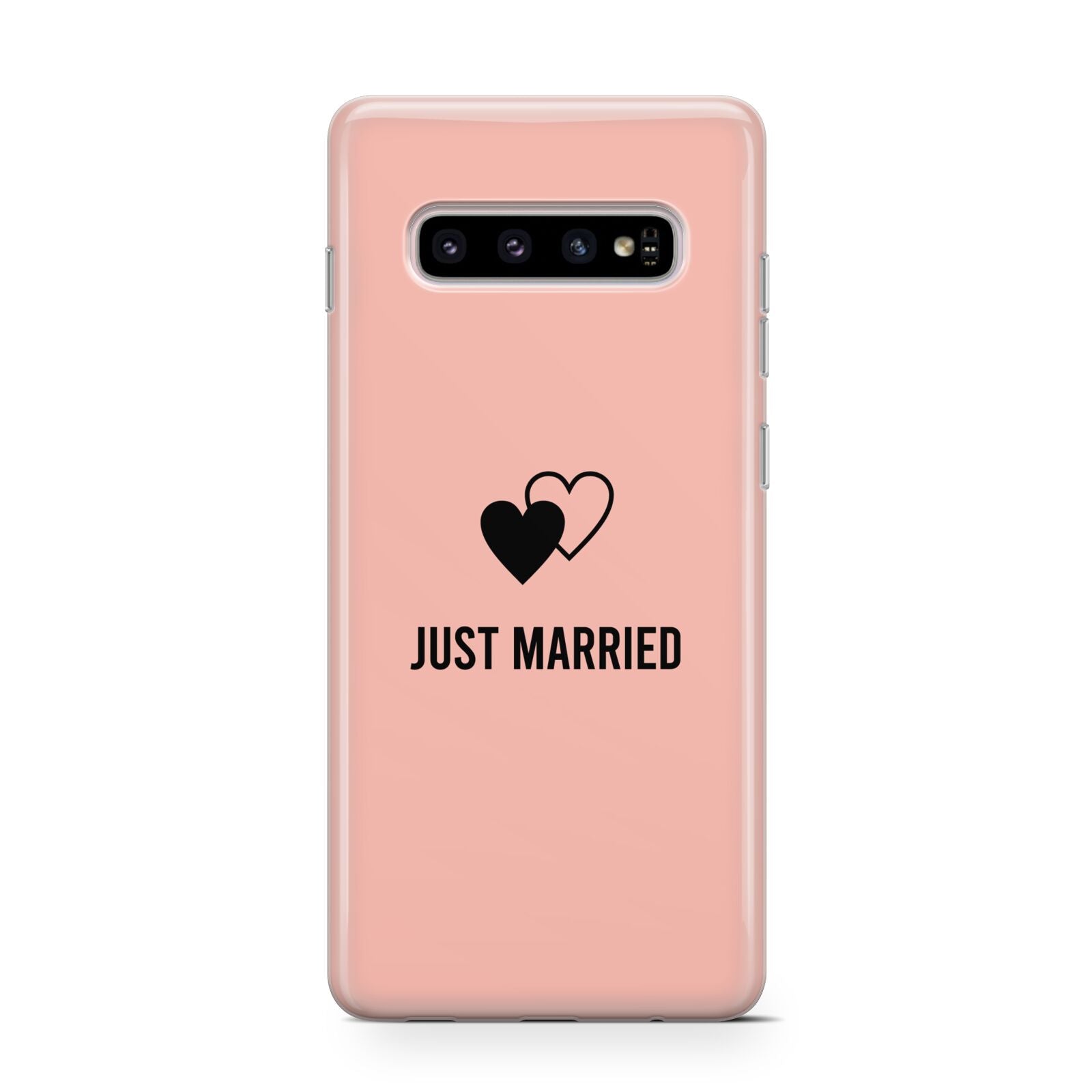 Just Married Protective Samsung Galaxy Case