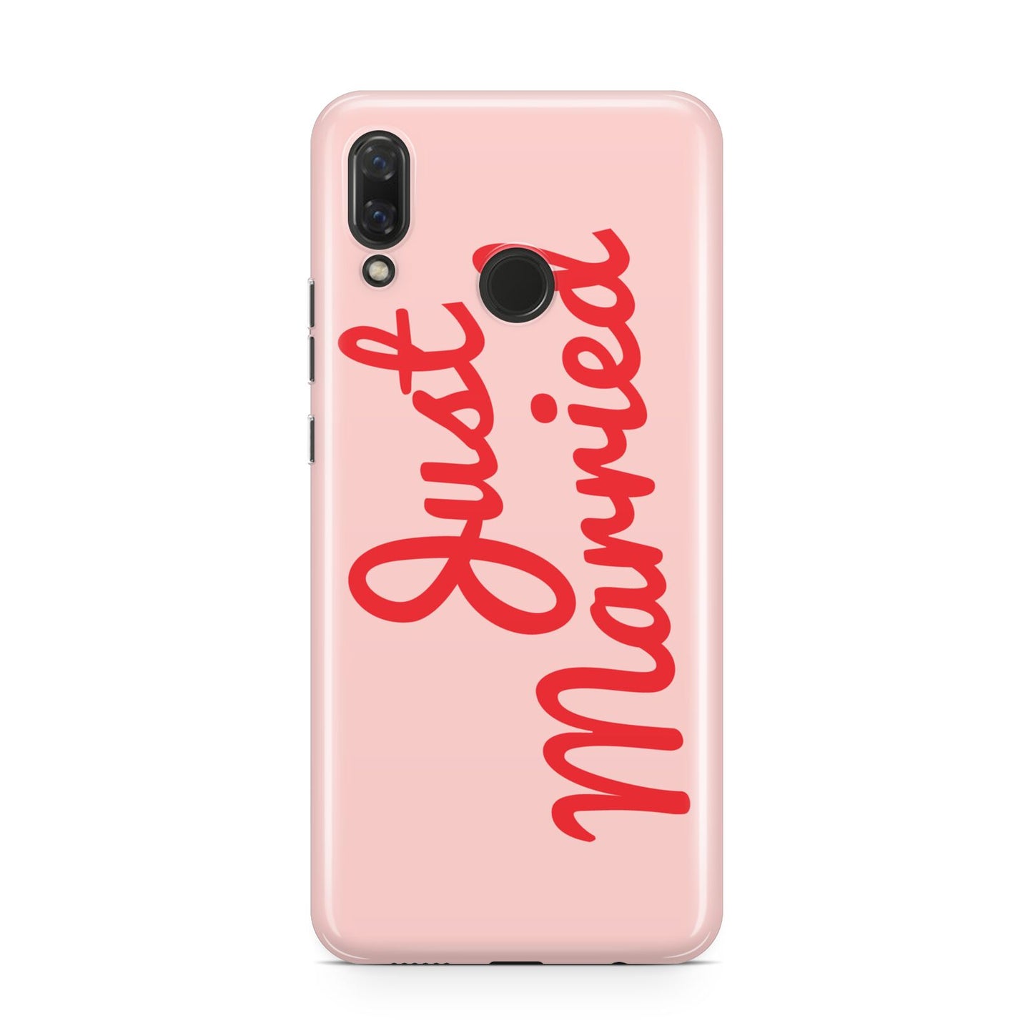 Just Married Red Pink Huawei Nova 3 Phone Case