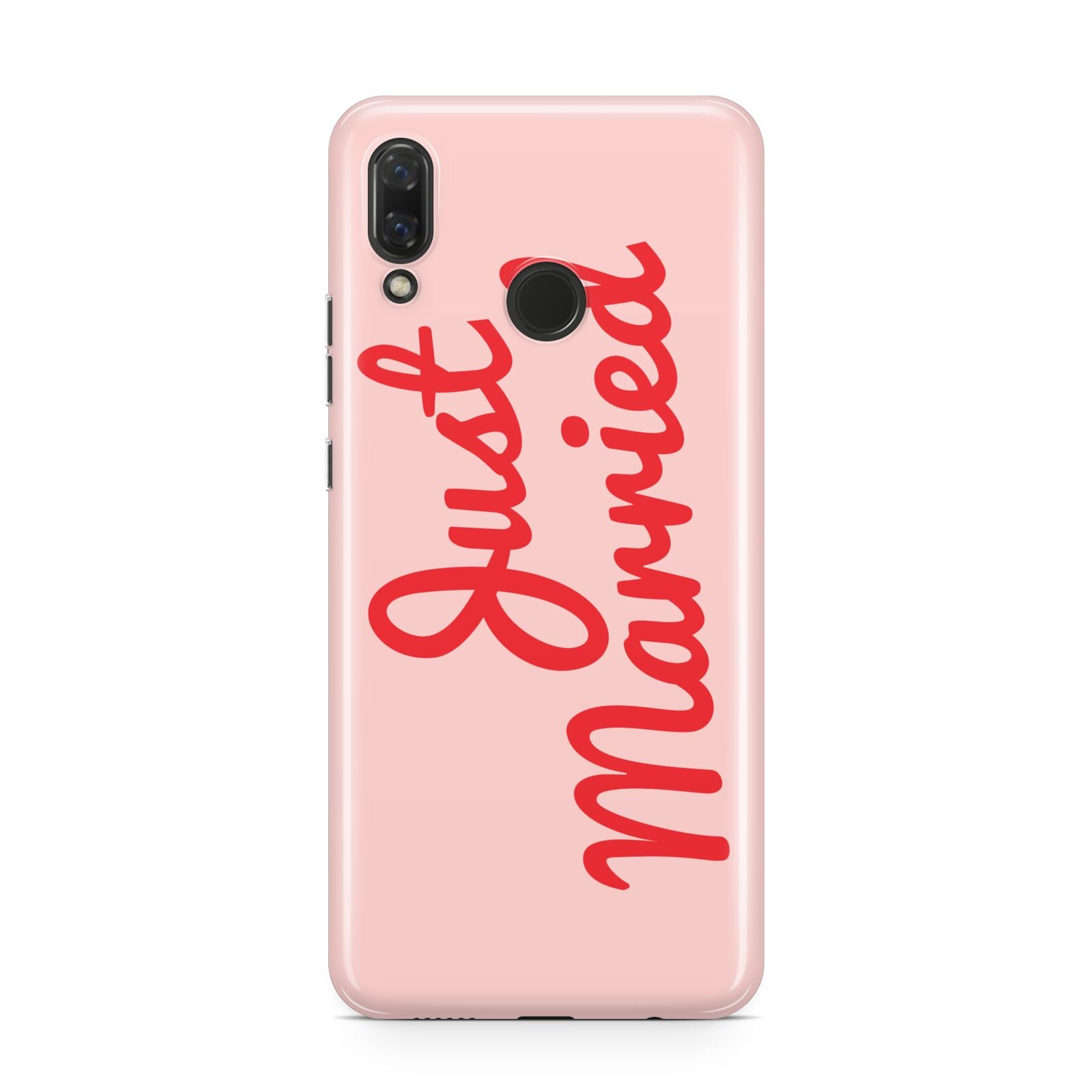 Just Married Red Pink Huawei Nova 3 Phone Case