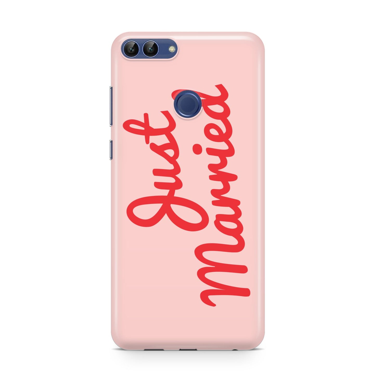 Just Married Red Pink Huawei P Smart Case