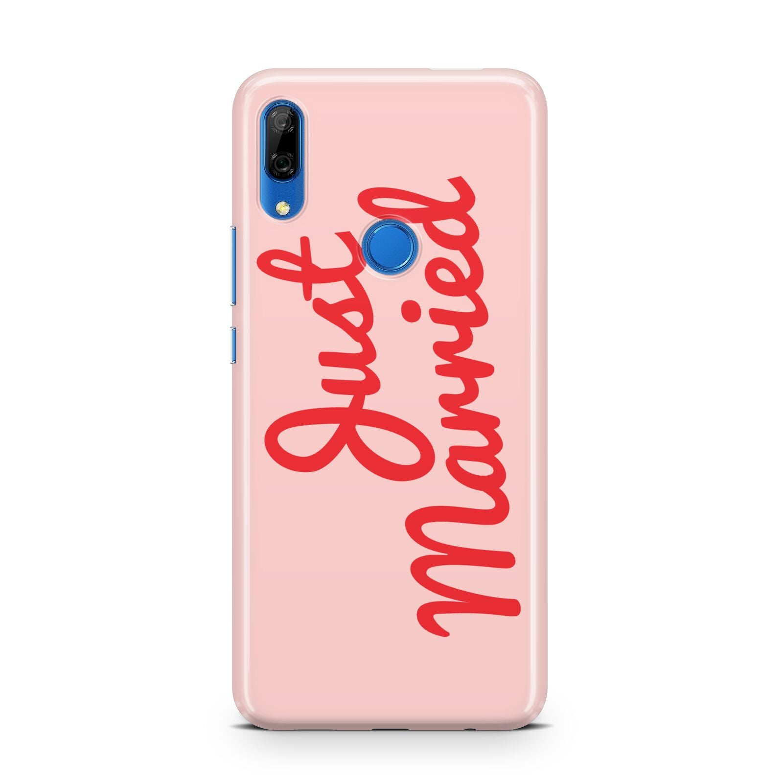 Just Married Red Pink Huawei P Smart Z