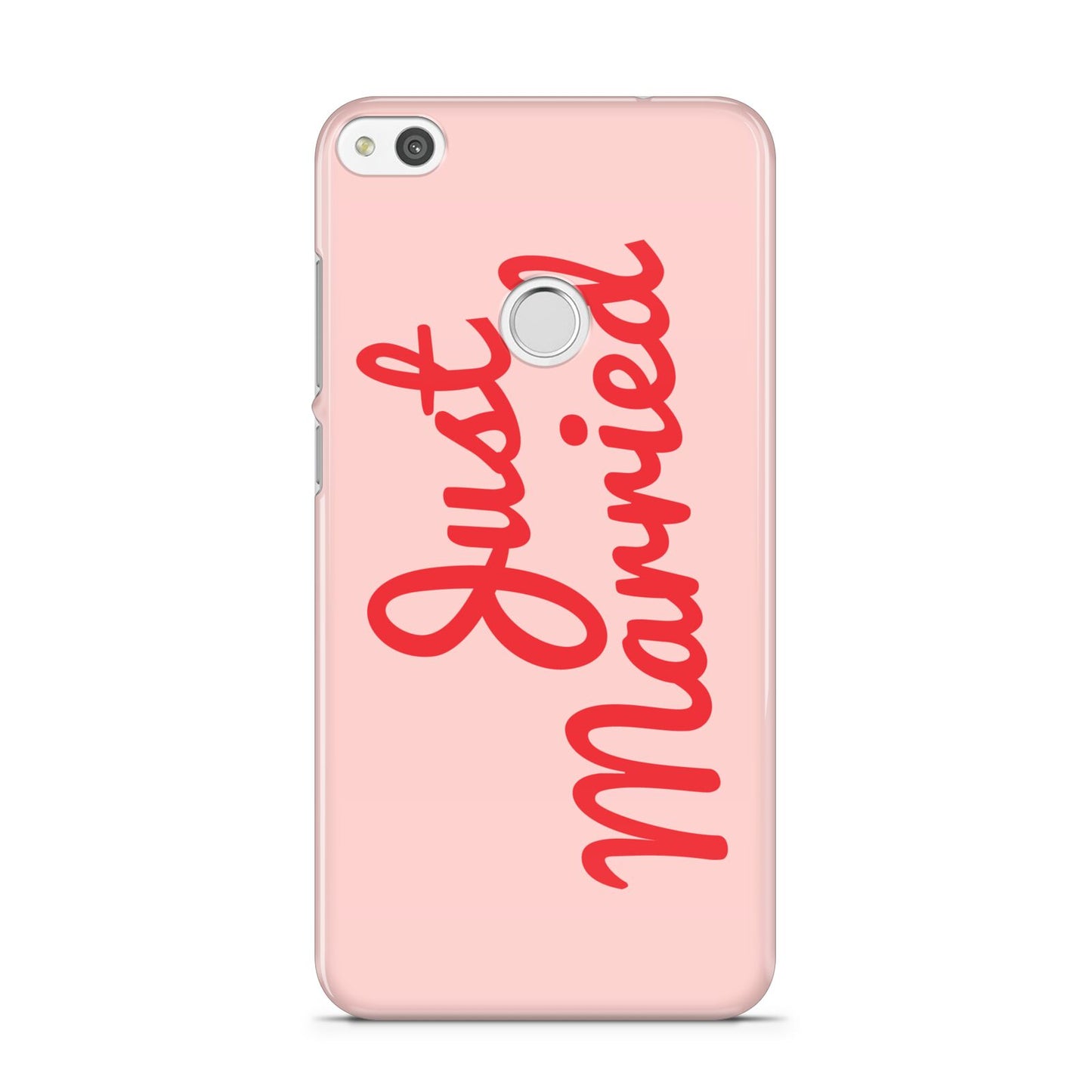 Just Married Red Pink Huawei P8 Lite Case