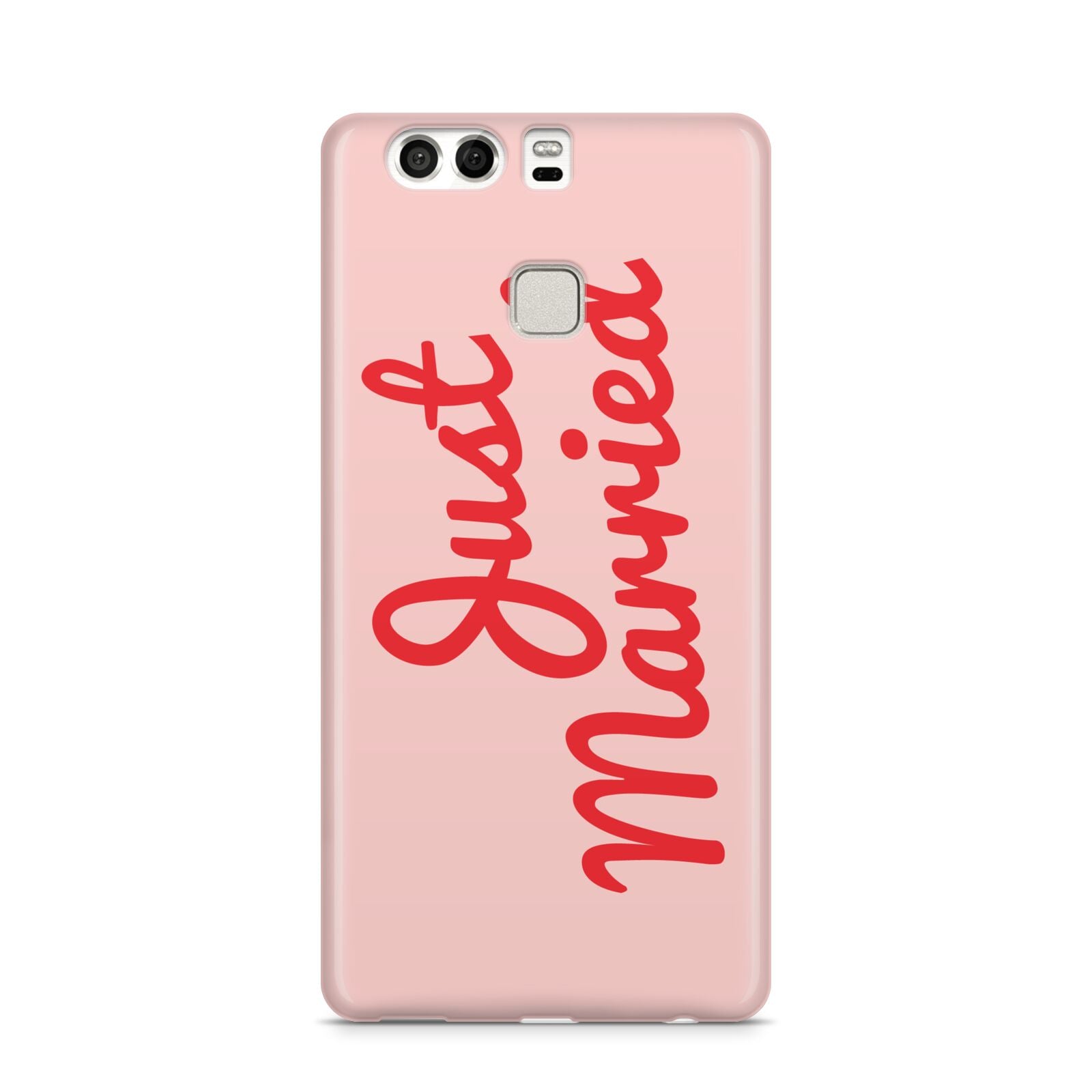 Just Married Red Pink Huawei P9 Case