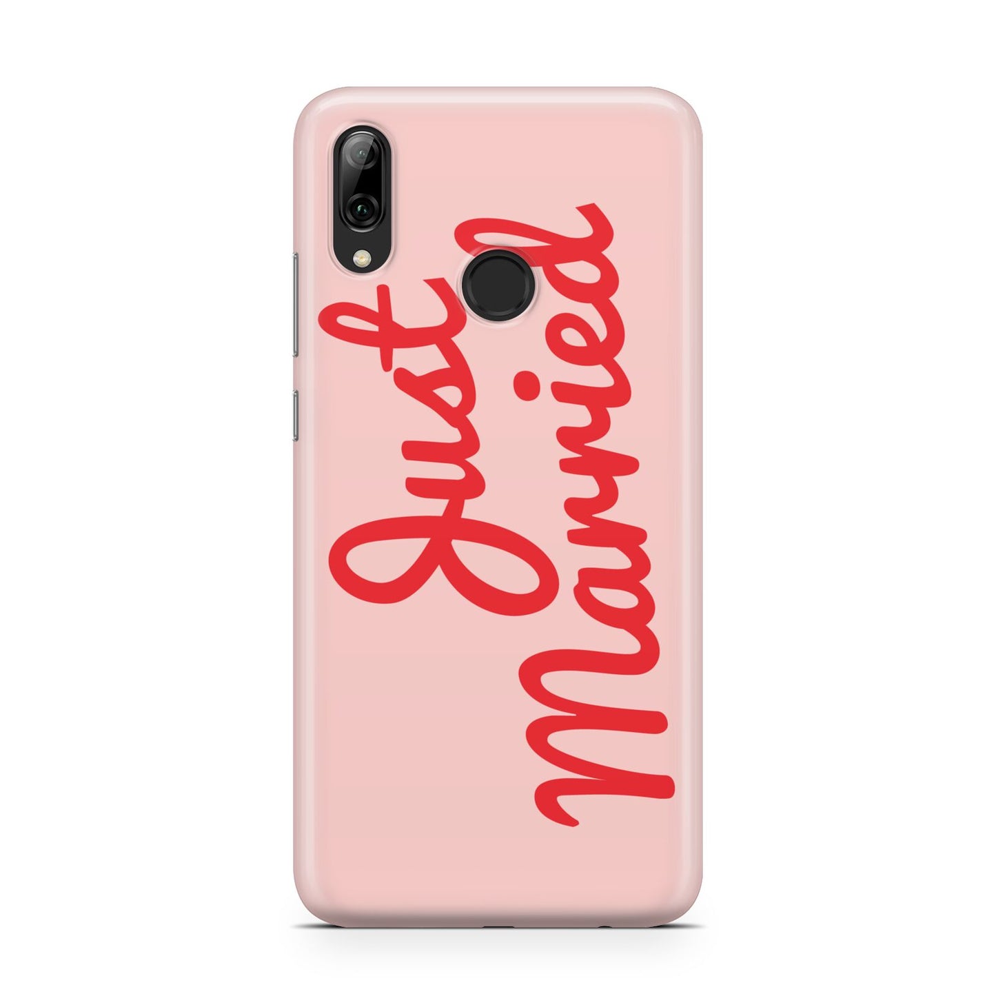 Just Married Red Pink Huawei Y7 2019