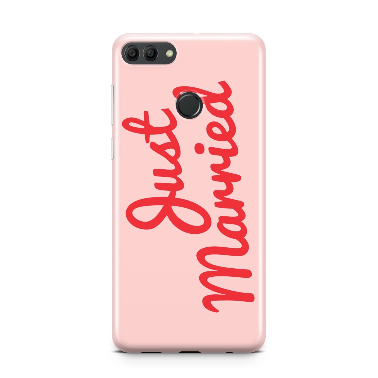 Just Married Red Pink Huawei Y9 2018