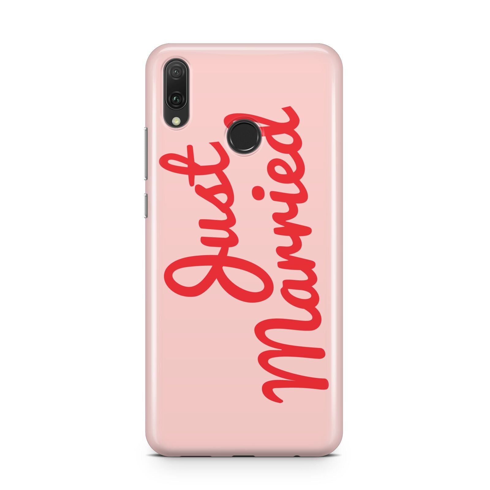 Just Married Red Pink Huawei Y9 2019