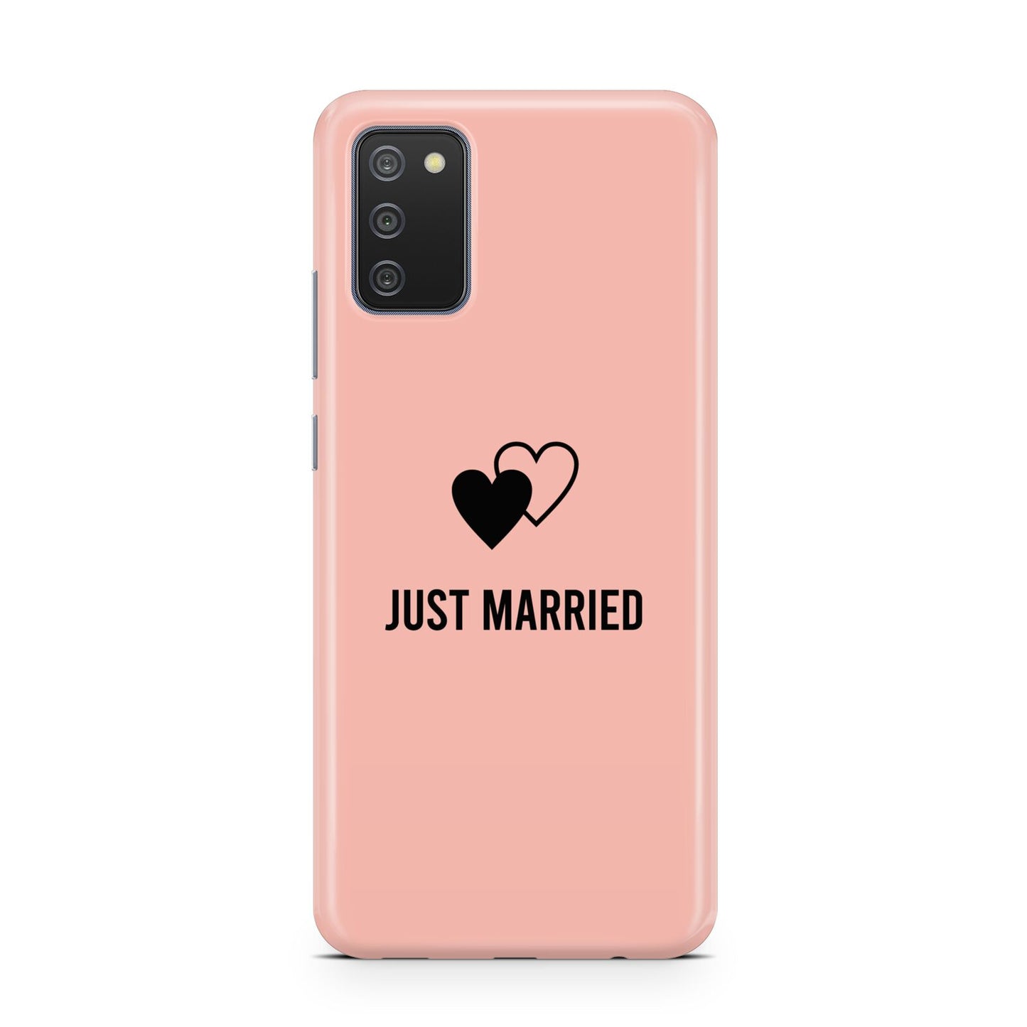 Just Married Samsung A02s Case