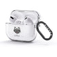 Keeshond Personalised AirPods Glitter Case 3rd Gen Side Image