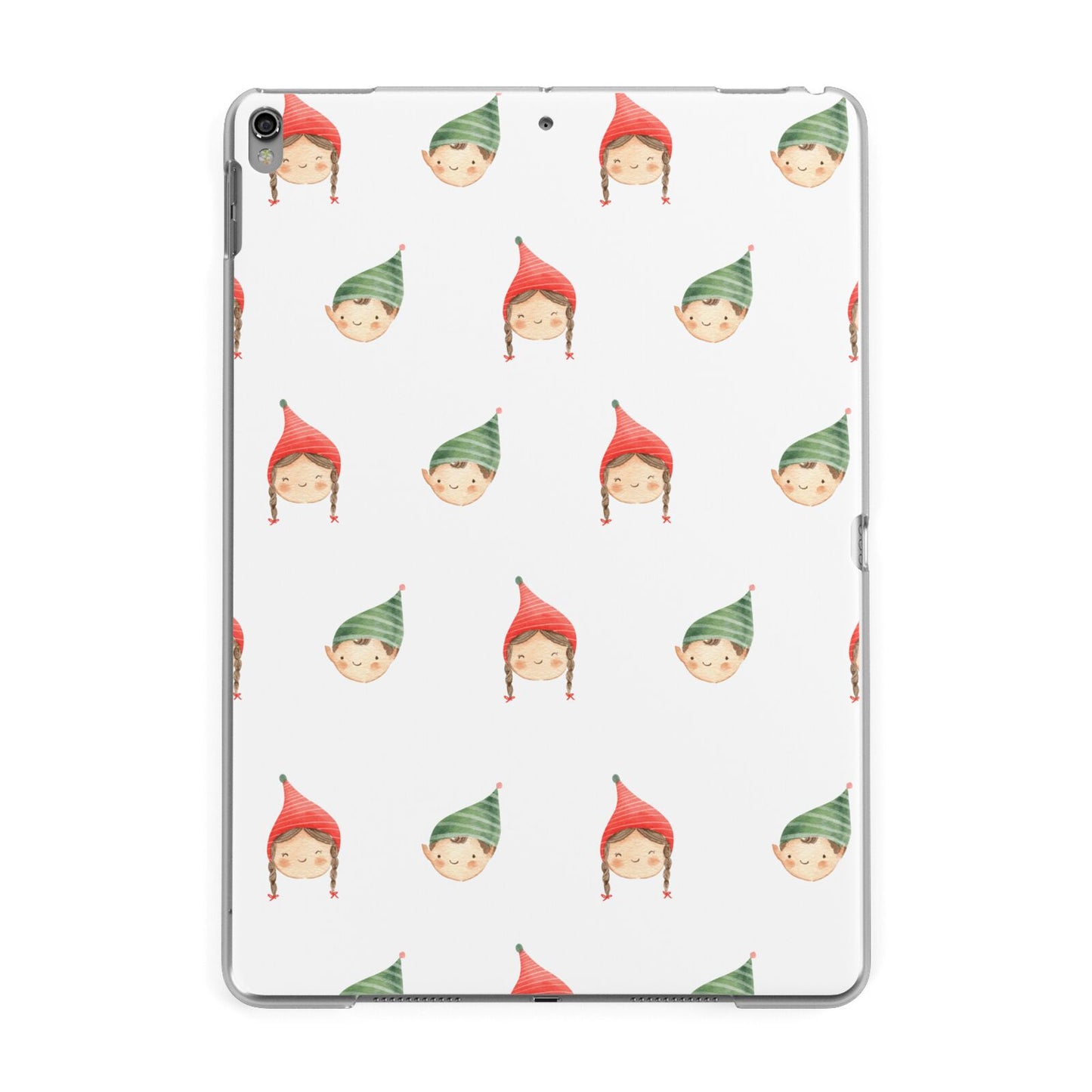 Kids Christmas Apple iPad Grey Case