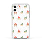 Kids Christmas Apple iPhone 11 in White with White Impact Case