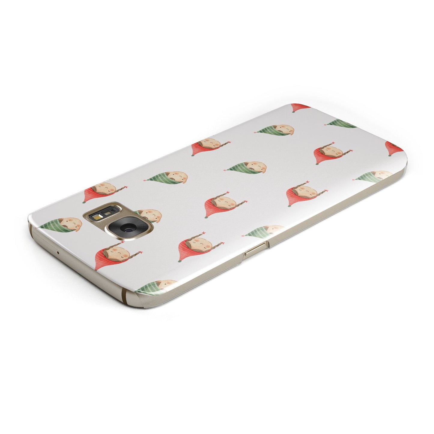 Kids Christmas Samsung Galaxy Case Top Cutout