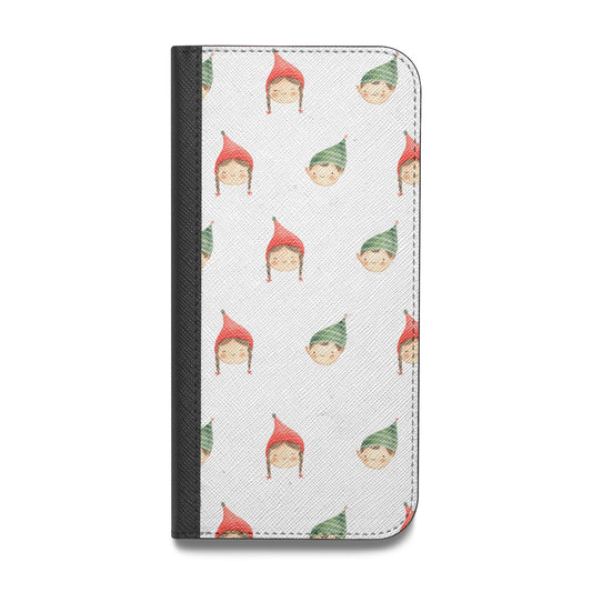 Kids Christmas Vegan Leather Flip iPhone Case