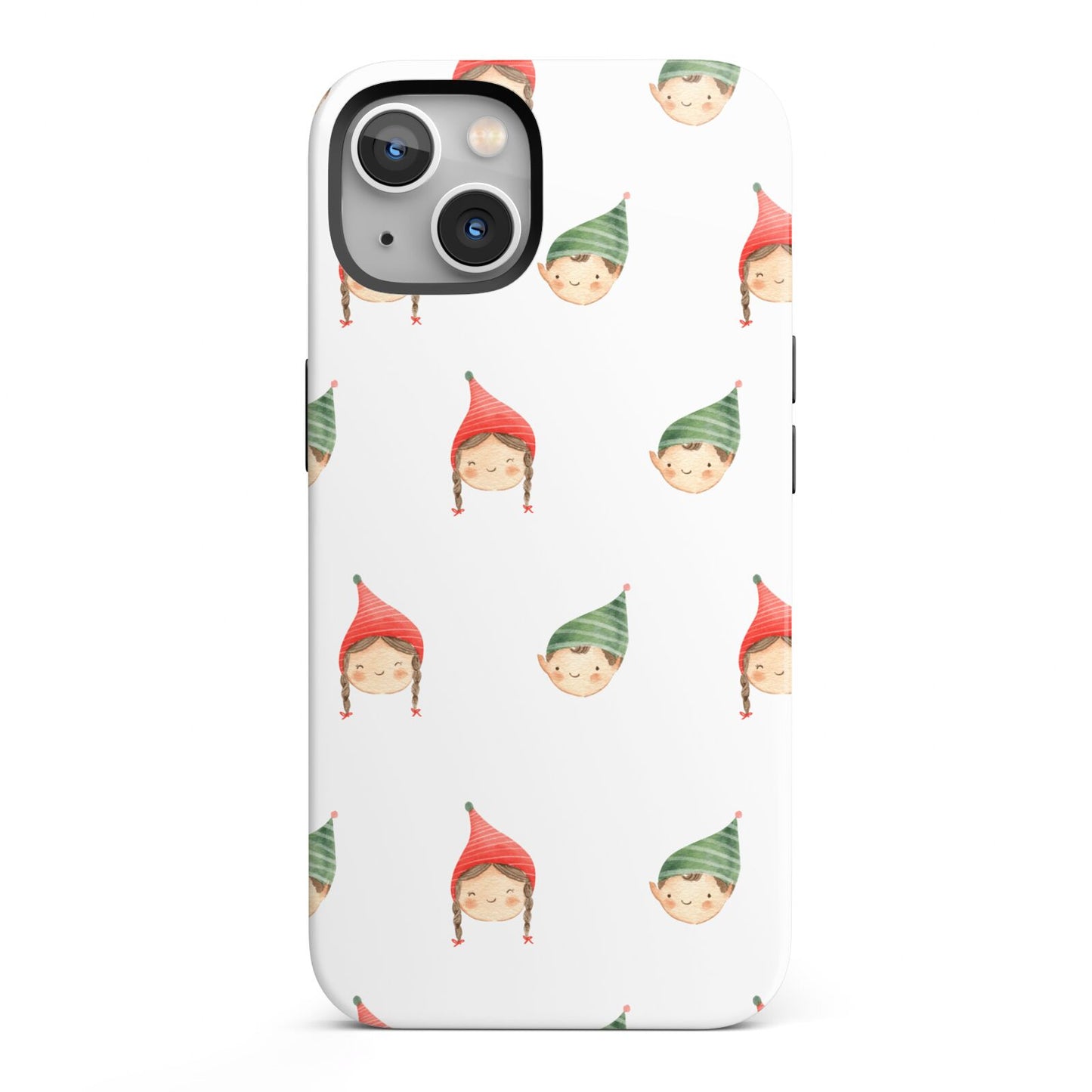 Kids Christmas iPhone 13 Full Wrap 3D Tough Case