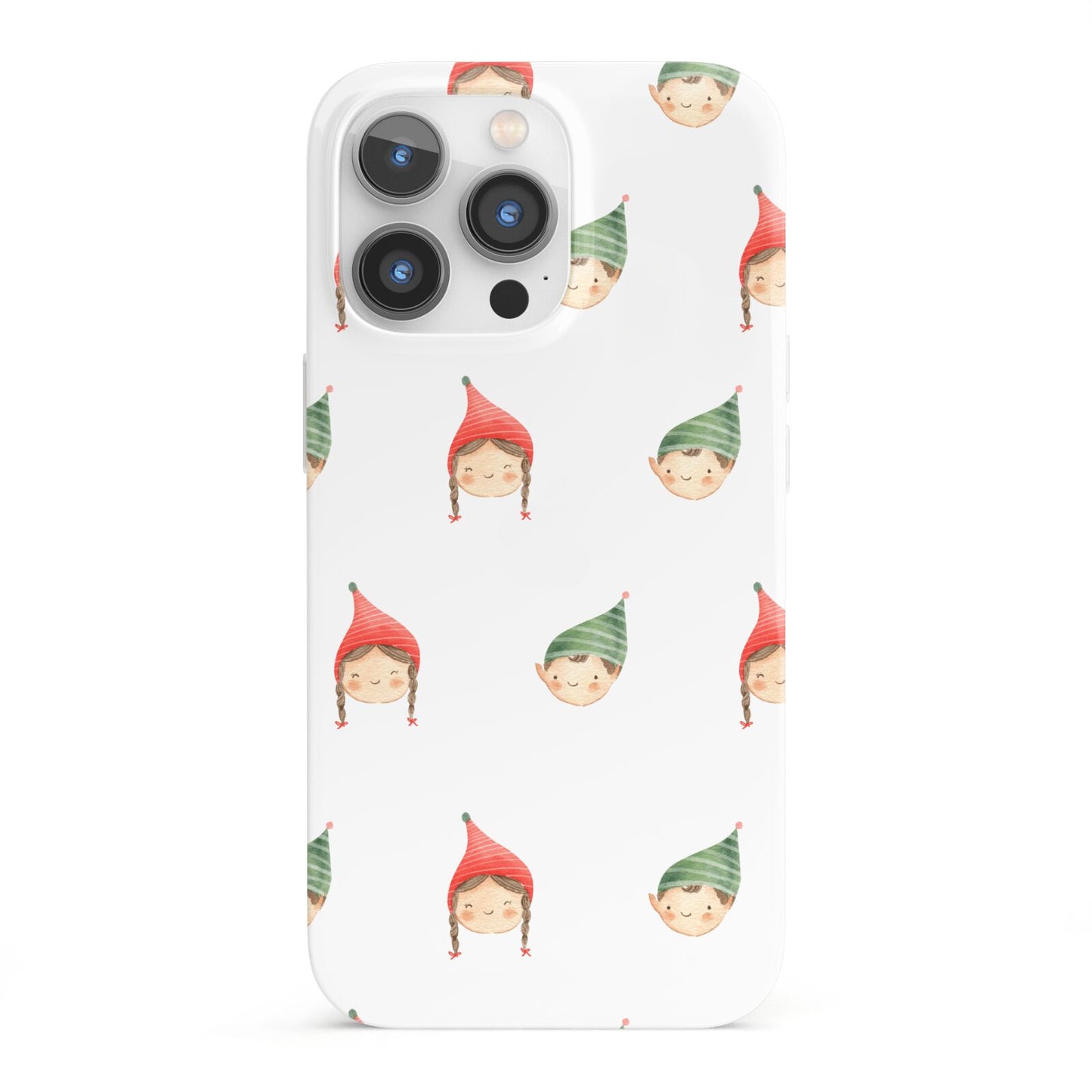 Kids Christmas iPhone 13 Pro Full Wrap 3D Snap Case