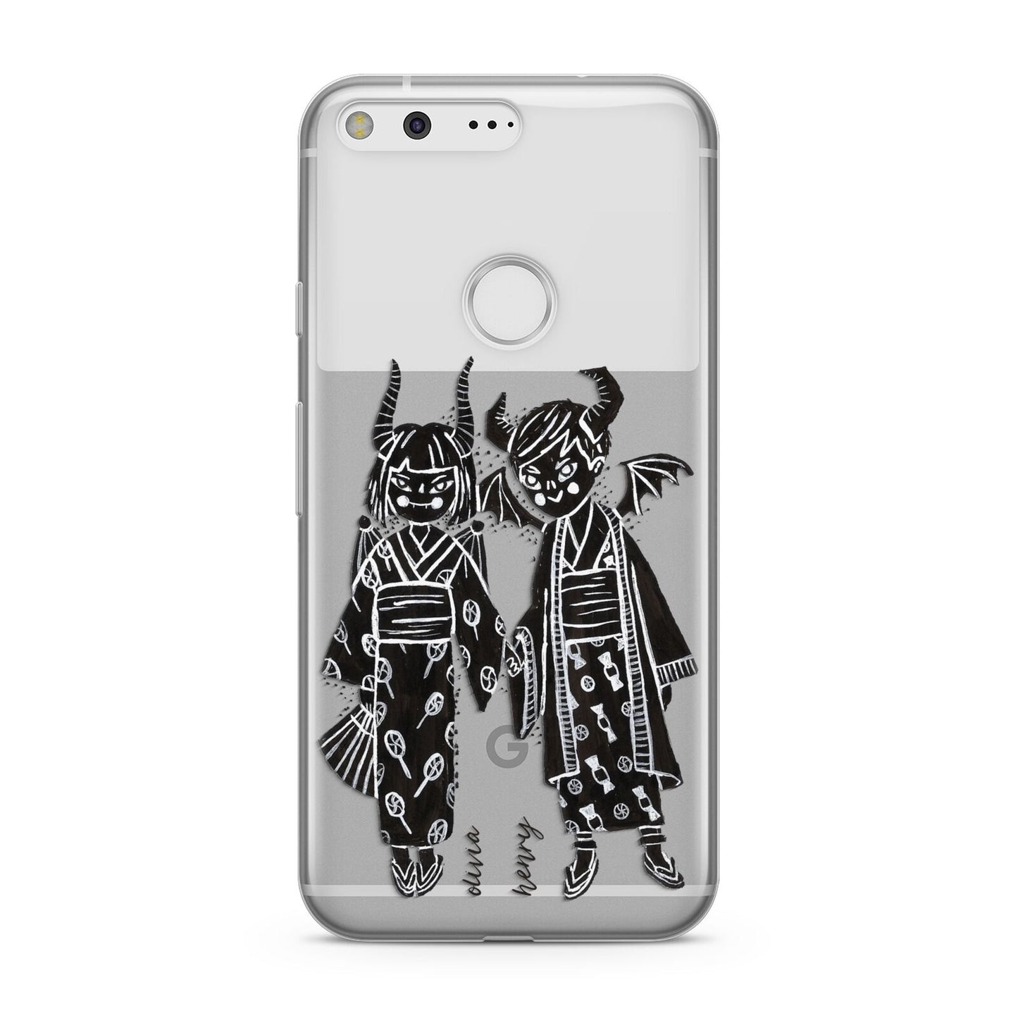 Kimono Devils Google Pixel Case