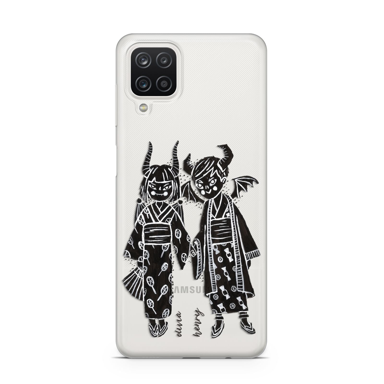 Kimono Devils Samsung A12 Case