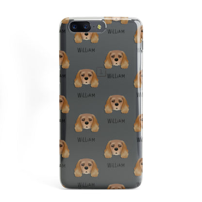 King Charles Spaniel Icon with Name OnePlus Case