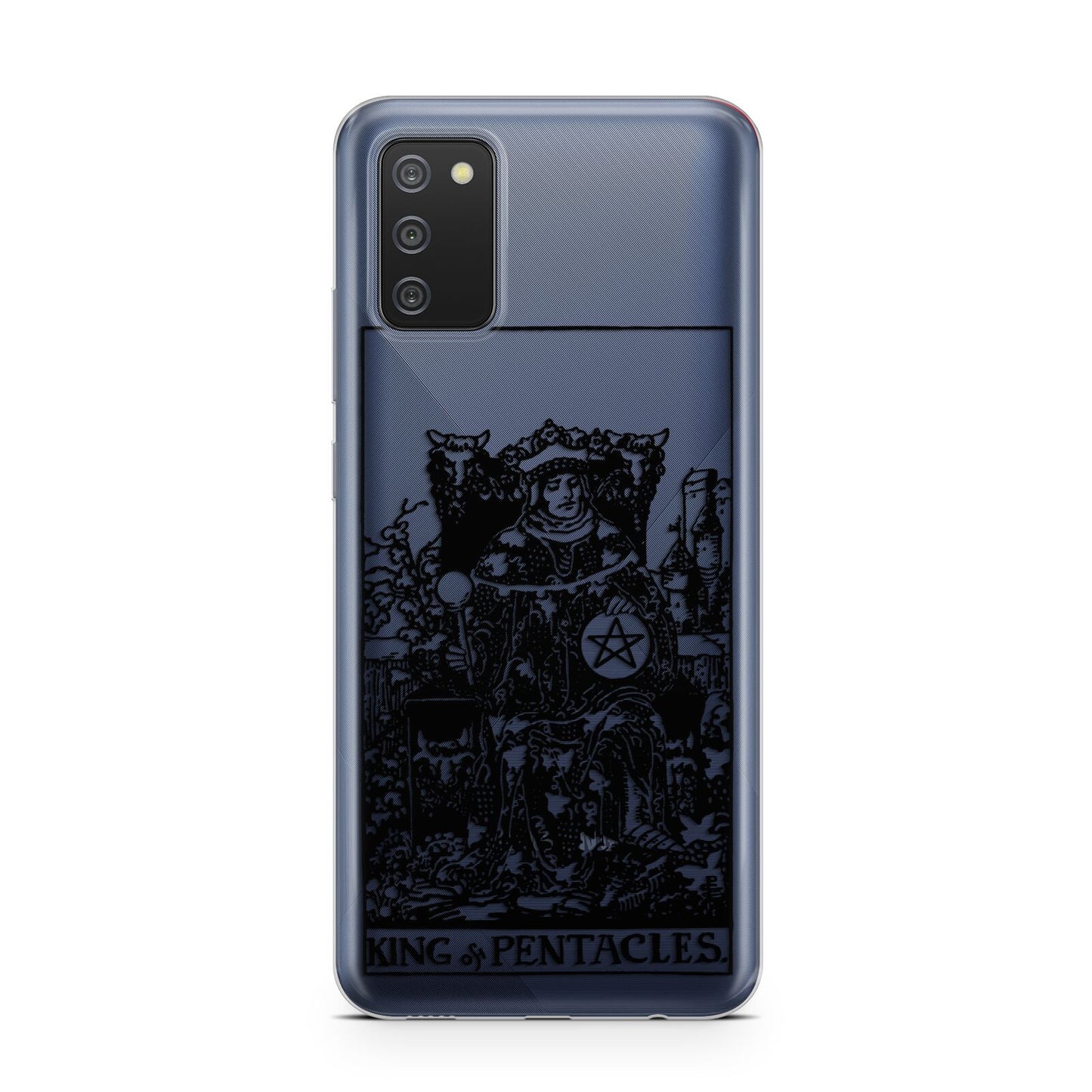 King of Pentacles Monochrome Samsung A02s Case