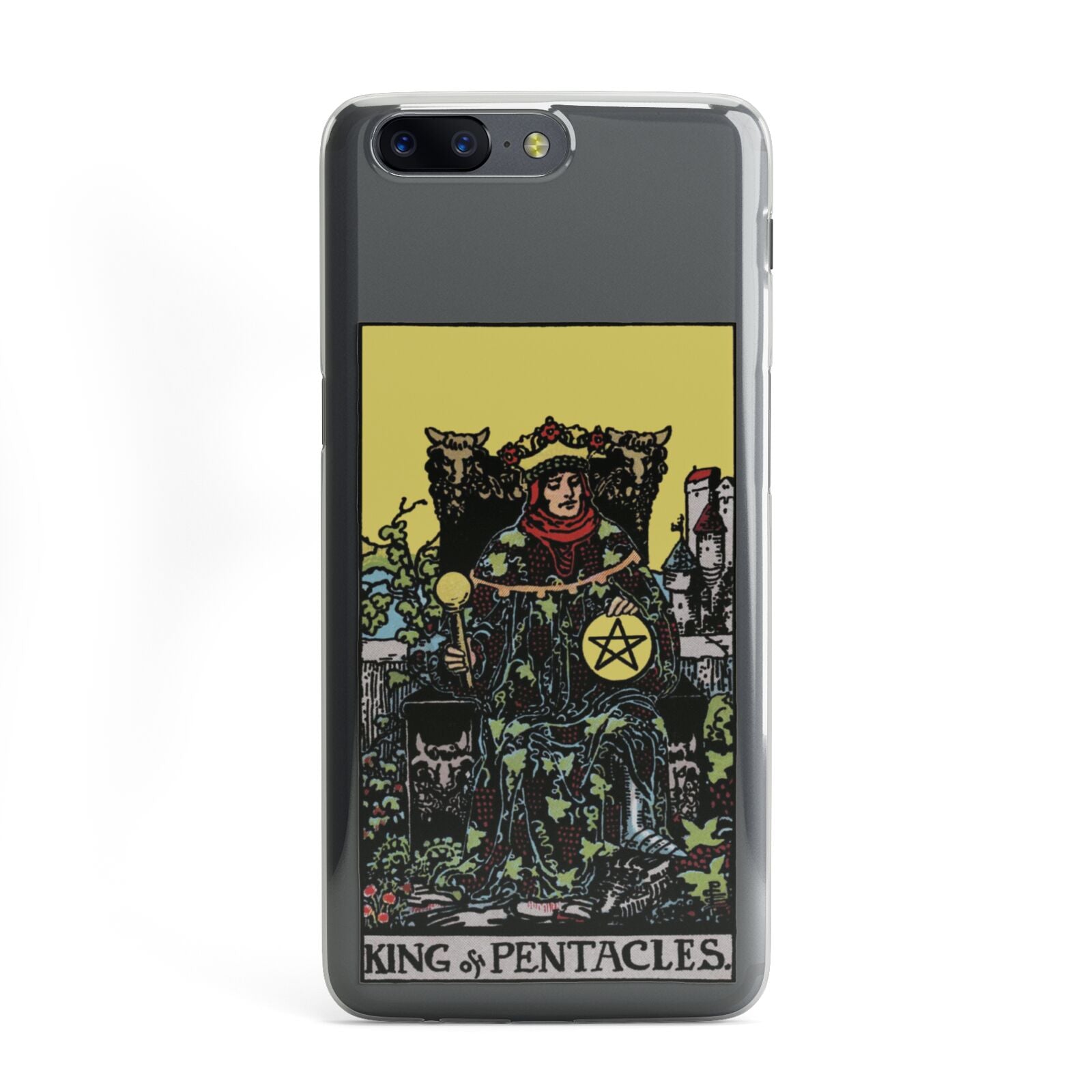 King of Pentacles Tarot Card OnePlus Case